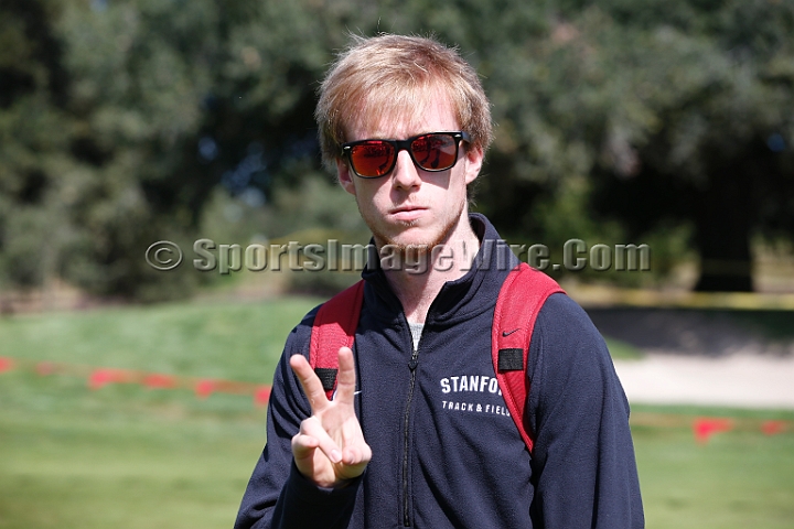 2014StanfordCollMen-244.JPG - College race at the 2014 Stanford Cross Country Invitational, September 27, Stanford Golf Course, Stanford, California.